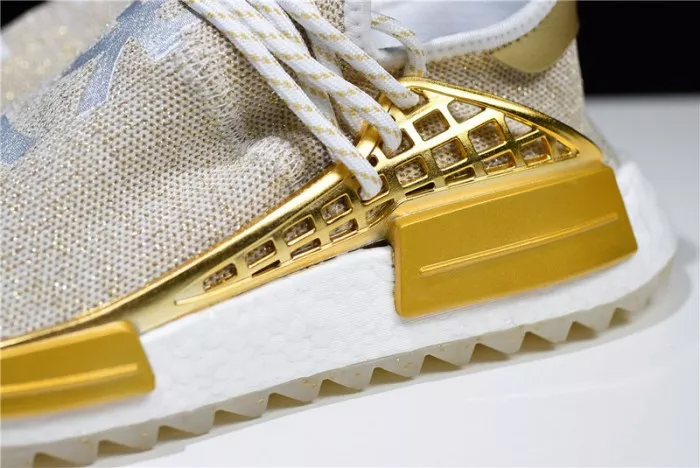 Reps TBK Pharrell adidas NMD Hu China Gold HAPPY F99762 0117