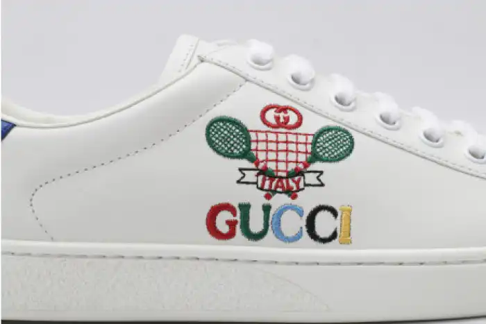 Reps TBK GUCC ACE EMBROIDERED LOW-TOP SNEAKER 603696 AY070 9096 0131