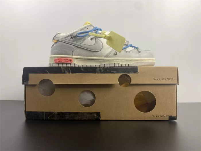 Rep TBK Off-White x Dunk Low 'Lot 05 of 50' DM1602-113 0113