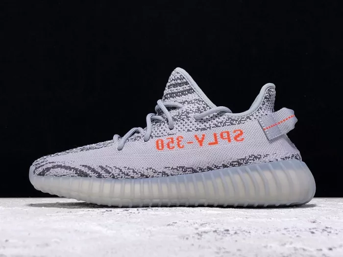 Cheap TBK Adidas Yeezy Boost 350 V2 Beluga 2.0 Grey Bold Orange AH2203 0117