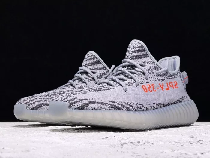 Cheap TBK Adidas Yeezy Boost 350 V2 Beluga 2.0 Grey Bold Orange AH2203 0117