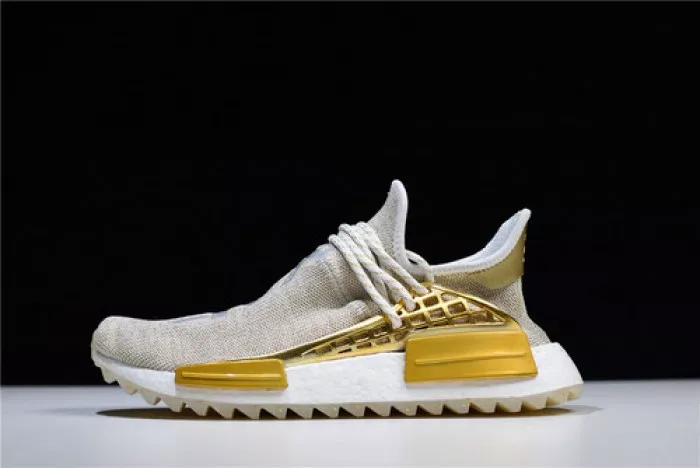 Reps TBK Pharrell adidas NMD Hu China Gold HAPPY F99762 0117