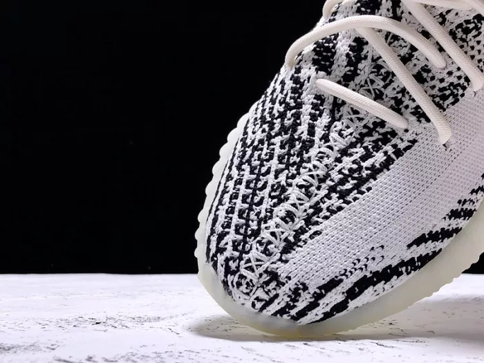 Cheap TBK Adidas Yeezy Boost 350 V2 Zebra Black White CP9654 0117