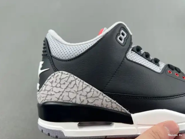 Cheap TBK Air Black Jordan 3 DN3707-010 Cement 0228