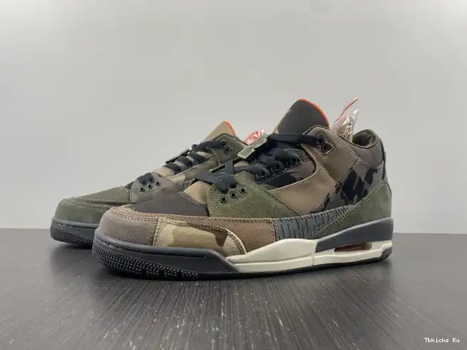 Cheap TBK Camo Retro 3 Jordan Patchwork DO1830-200 Air 0214