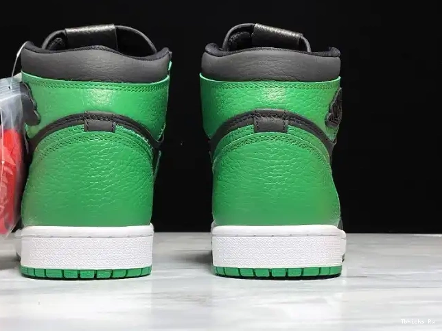 Cheap TBK High Green Air Jordan 1 Pine 555088-030 0217