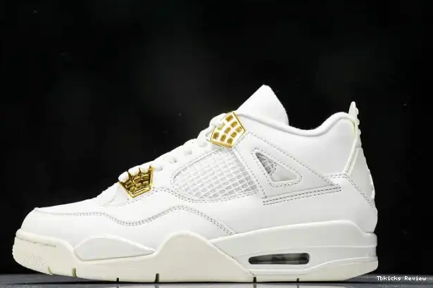 Cheap TBK Gold AQ9129-170 Jordan Metallic Retro 4 0210