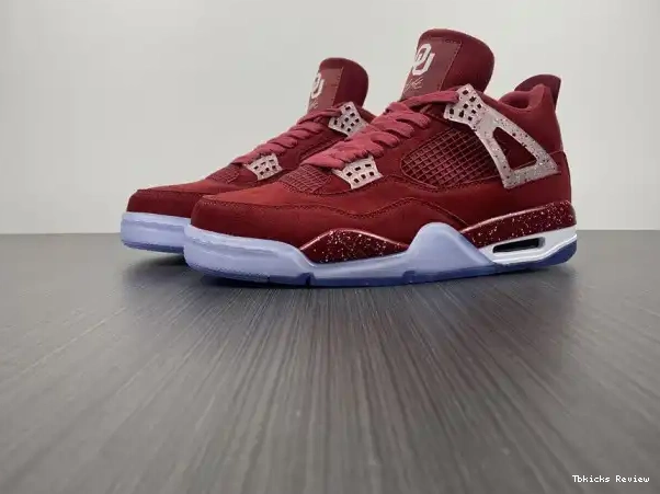 Reps TBK 4 AJ4-904282 PE Retro Oklahoma Jordan Sooners 0211