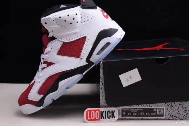 Cheap TBK RETRO 6 CT8529-106 JORDAN 'CARMINE' 2021 AIR 0224