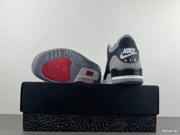 Rep TBK Air 3 Black Cement Jordan DN3707-010 0222