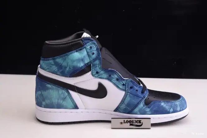 Rep TBK High 1 Jordan Tie-Dye Air CD0461-100 OG 0216