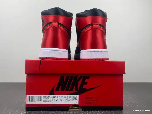 Cheap TBK WMNS Jordan FD4810-061 Bred High 1 Satin OG Air 0213