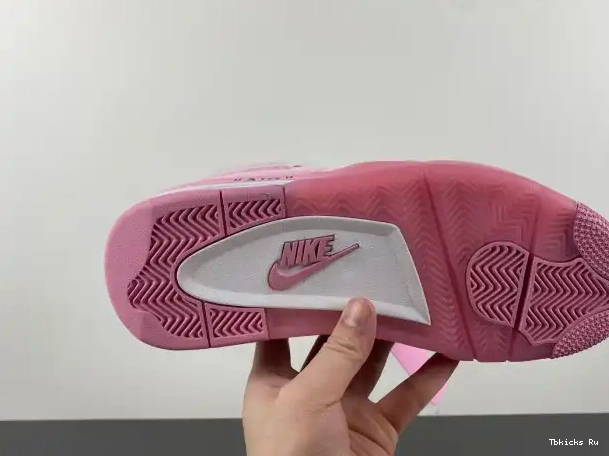 Cheap TBK X JORDAN 4 OFF-WHITE PINK 0227