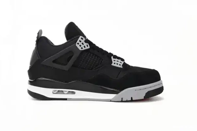 Rep TBK 4 Jordan Air Black Canvas DH7138-006 0211