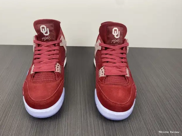 Reps TBK 4 AJ4-904282 PE Retro Oklahoma Jordan Sooners 0211