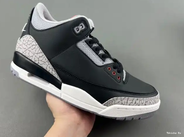 Cheap TBK Air Black Jordan 3 DN3707-010 Cement 0228