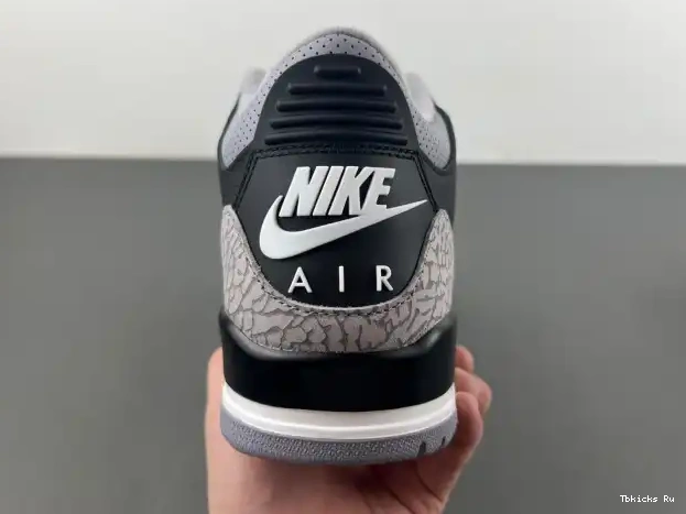 Rep TBK Air 3 Black Cement Jordan DN3707-010 0222