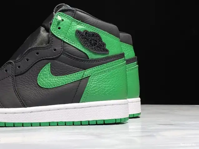 Cheap TBK High Green Air Jordan 1 Pine 555088-030 0217