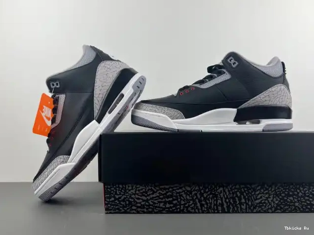 Rep TBK Air 3 Black Cement Jordan DN3707-010 0222