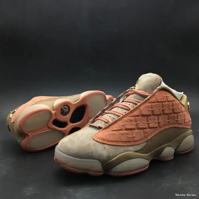 Reps TBK Blush x 13 Low Air AT3102-200 Sepia Canteen-Terra Jordan Stone CLOT 0212