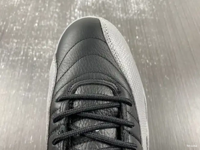 Rep TBK Jordan 12 Grey CT8013-019 Air Wolf Black 0215