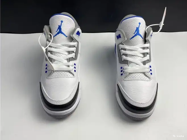 Reps TBK CT8532-040 Retro Blue Air 3 Jordan White 0221