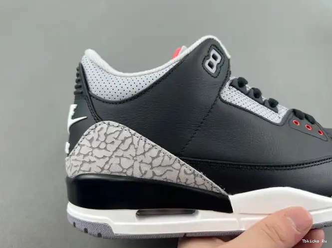 Rep TBK Air 3 Black Cement Jordan DN3707-010 0222