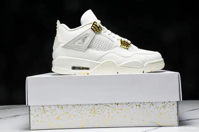 Cheap TBK Gold AQ9129-170 Jordan Metallic Retro 4 0210