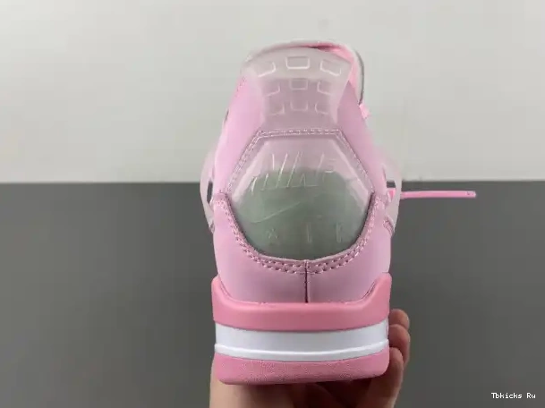 Cheap TBK X JORDAN 4 OFF-WHITE PINK 0227