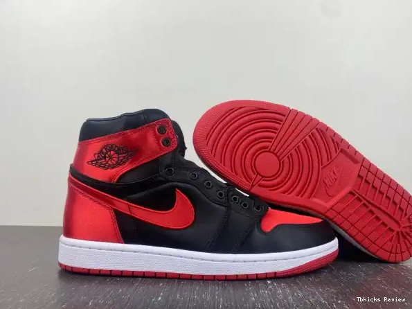 Cheap TBK WMNS Jordan FD4810-061 Bred High 1 Satin OG Air 0213