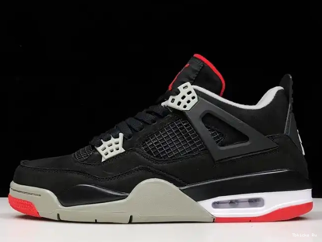 Cheap TBK 308497-060 JORDAN 4 CEMENT RETRO BLACK 0217