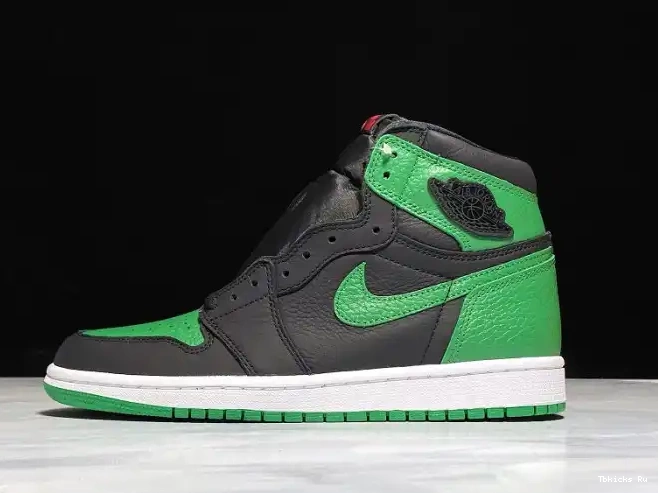 Cheap TBK High Green Air Jordan 1 Pine 555088-030 0217