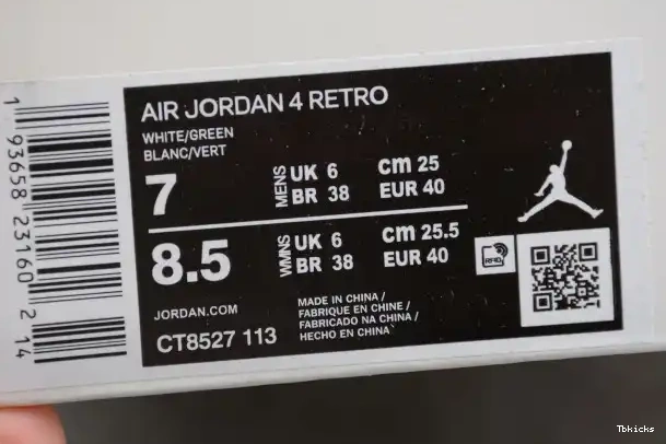 Rep TBK Green Air Jordan Pine CT8527-113 4 0216