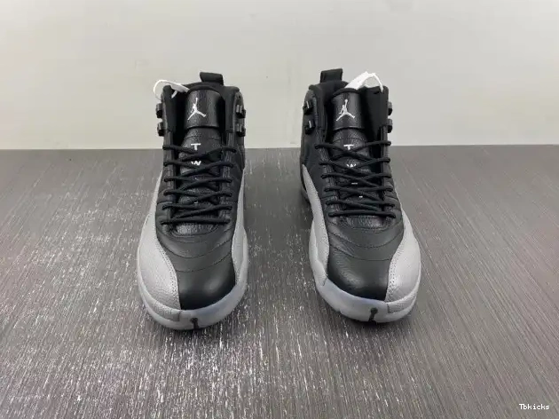 Rep TBK Jordan 12 Grey CT8013-019 Air Wolf Black 0215