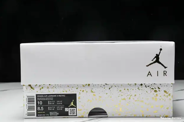 Cheap TBK Gold AQ9129-170 Jordan Metallic Retro 4 0210