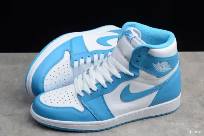 Rep TBK 555088-117 Air Jordan Retro 1 High OG 'UNC' 0210