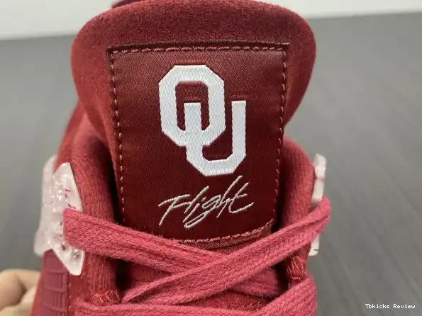 Reps TBK 4 AJ4-904282 PE Retro Oklahoma Jordan Sooners 0211