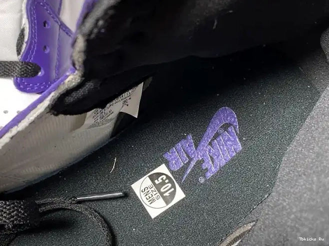 Reps TBK Air Purple 555088-500 1 OG Court High Jordan 0317