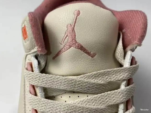 Rep TBK 3 Rust Air Retro Sail Jordan Pink (W) CK9246-116 0322