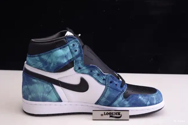 Cheap TBK Tie-Dye CD0461-100 Air Jordan High OG 1 0319