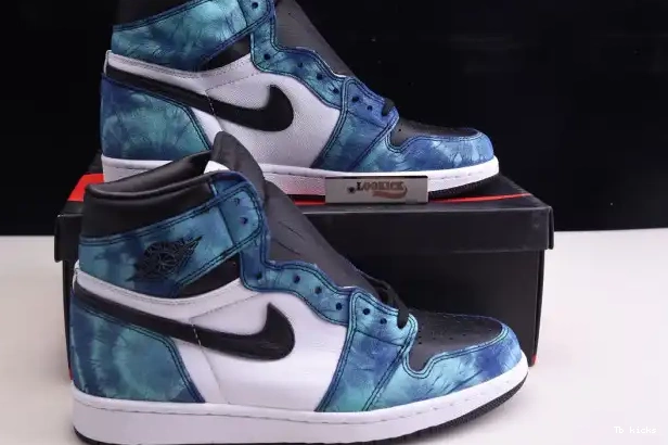 Cheap TBK Tie-Dye CD0461-100 Air Jordan High OG 1 0319