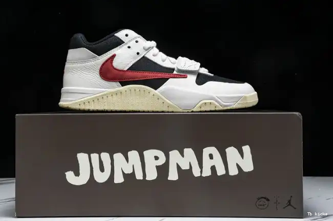 Rep TBK Jumpman Red Travis FZ8117-101 Jordan Scott Jack University x TR 0317