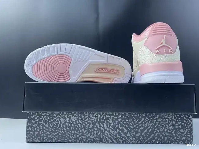 Rep TBK 3 Rust Air Retro Sail Jordan Pink (W) CK9246-116 0322