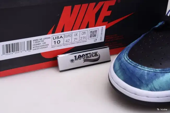 Cheap TBK Tie-Dye CD0461-100 Air Jordan High OG 1 0319