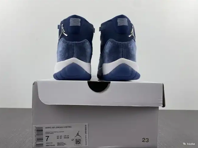 Reps TBK 11 Midnight Air Navy WMNS AR0715-441 Jordan Velvet 0319