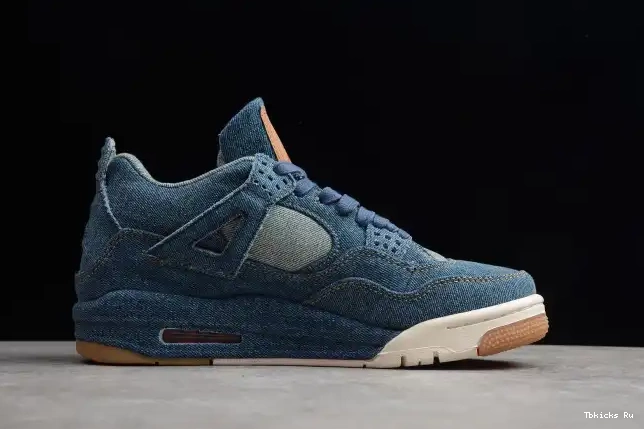 Rep TBK AO2571-401 Denim Air Levi's Jordan Nike x 4 0321