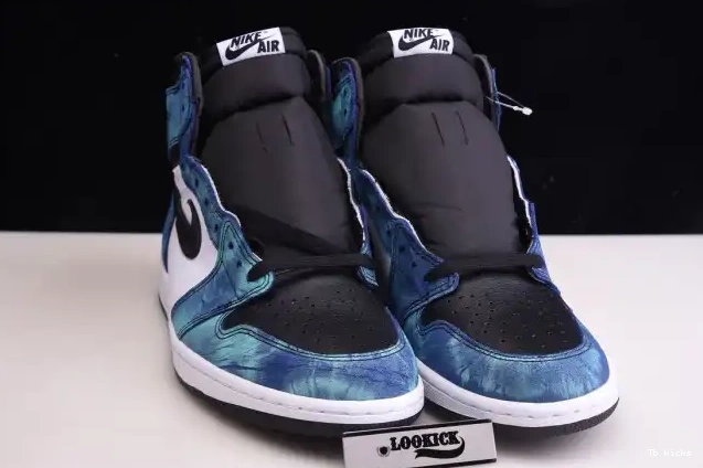 Cheap TBK Tie-Dye CD0461-100 Air Jordan High OG 1 0319